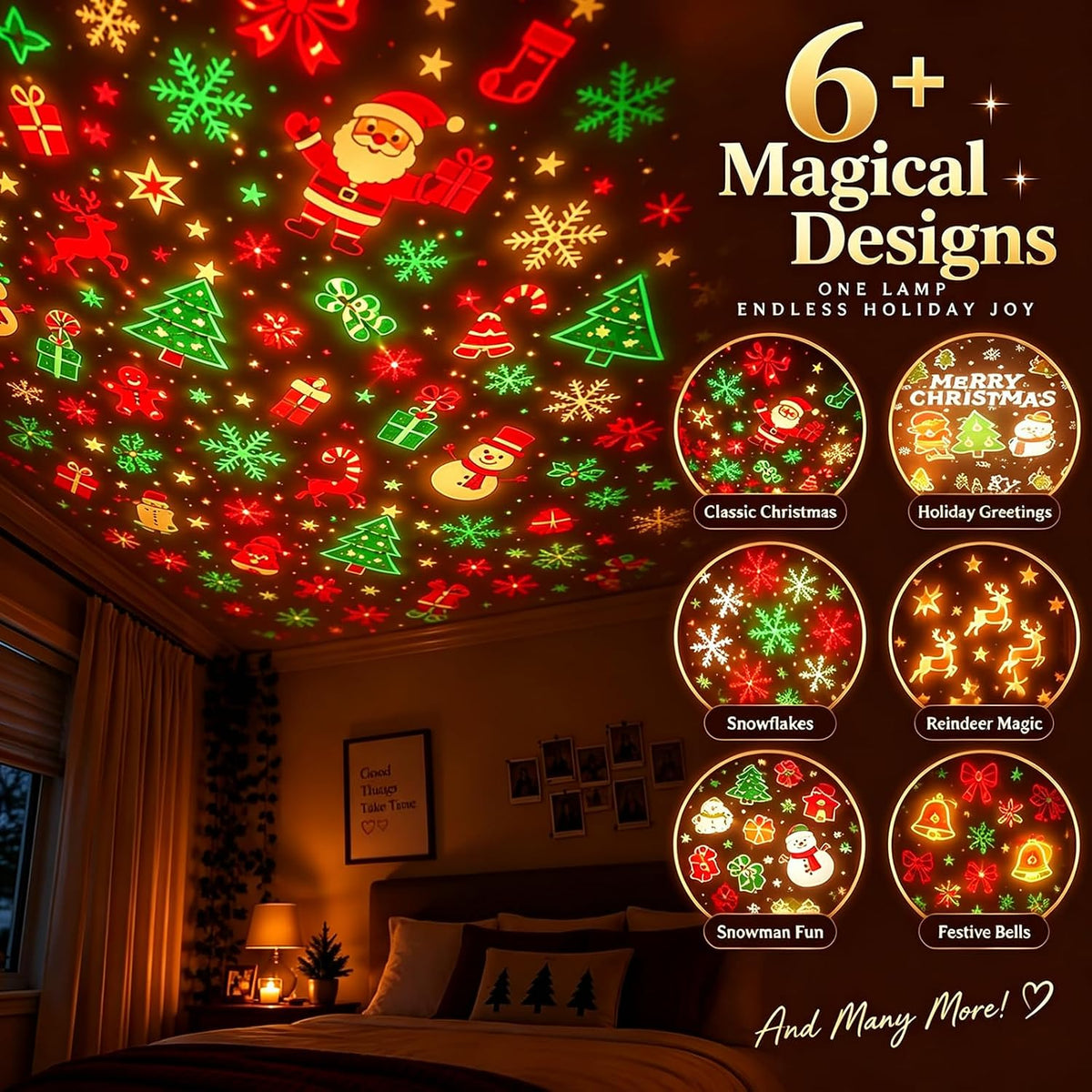 Transform Your Holidays with Projector Lights
